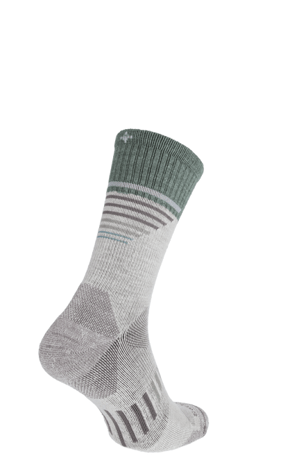 Ascend Crew II Herren Wandersocken 15-20 mmHg Natural