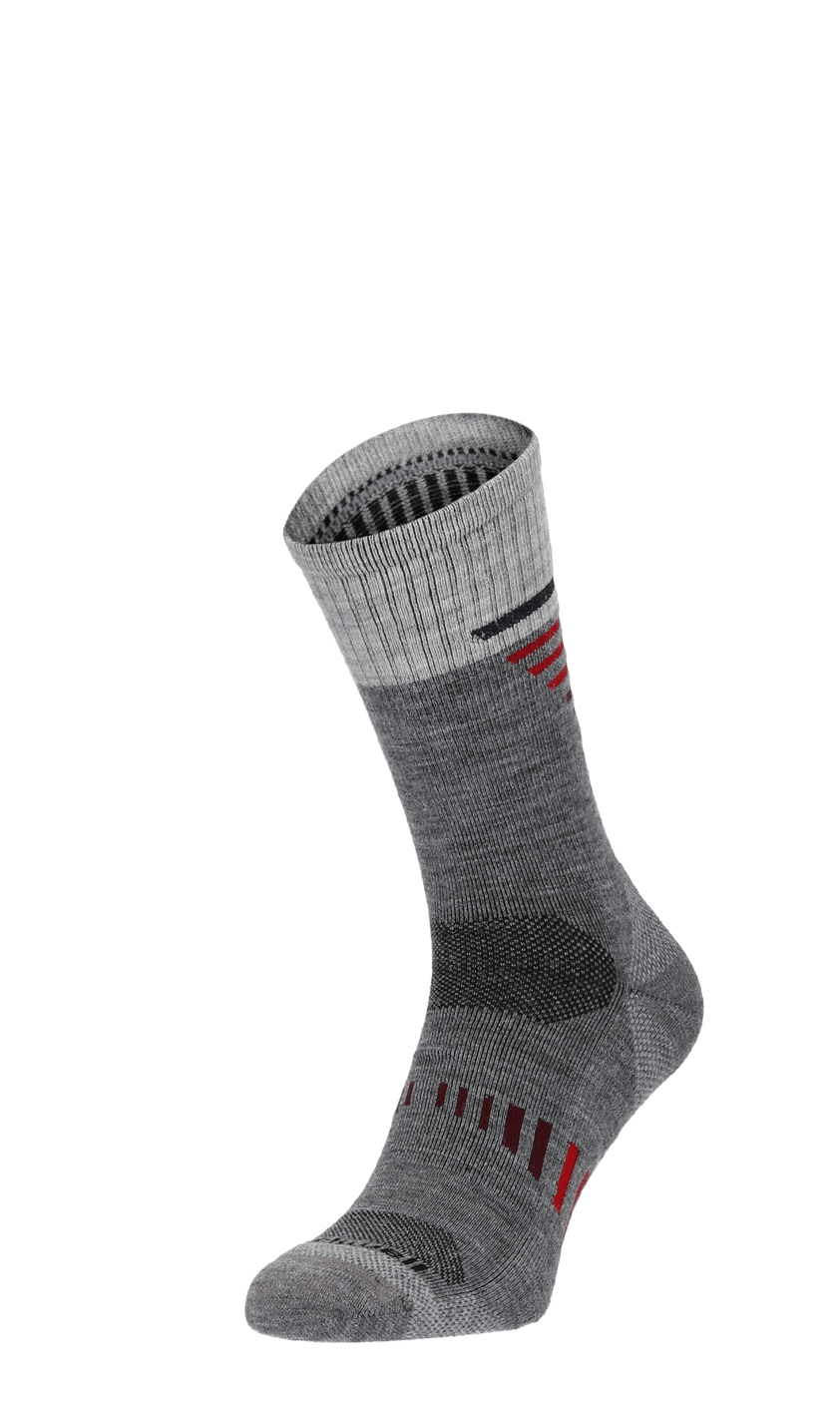 Ascend Crew II Herren Wandersocken Klasse 1 Grey