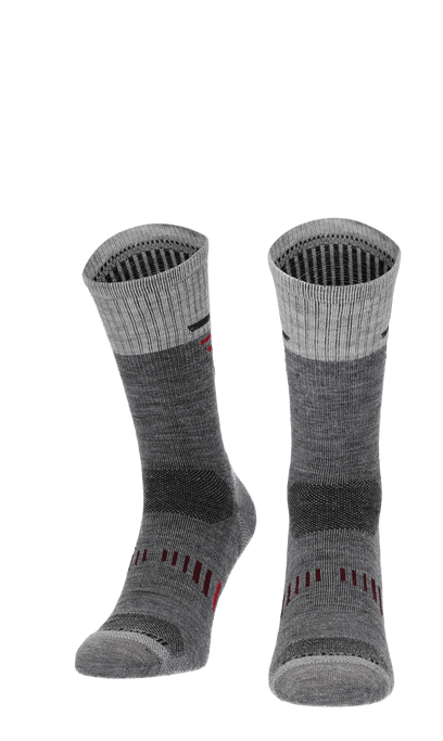 Ascend Crew II Herren Wandersocken Klasse 1 Grey