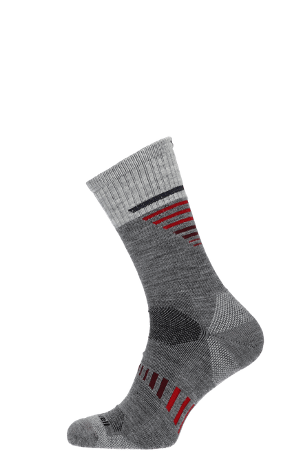 Ascend Crew II Herren Wandersocken Klasse 1 Grey