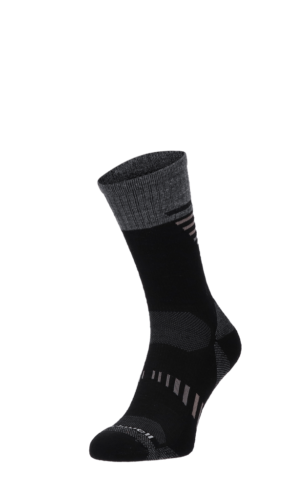 Ascend Crew II Herren Wandersocken 15-20 mmHg Black Ascend Crew II Herren Wandersocken 15-20 mmHg Black