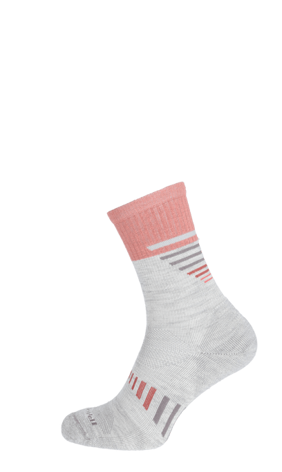 Ascend Crew II Damen Wandersocken 15-20 mmHg Ash