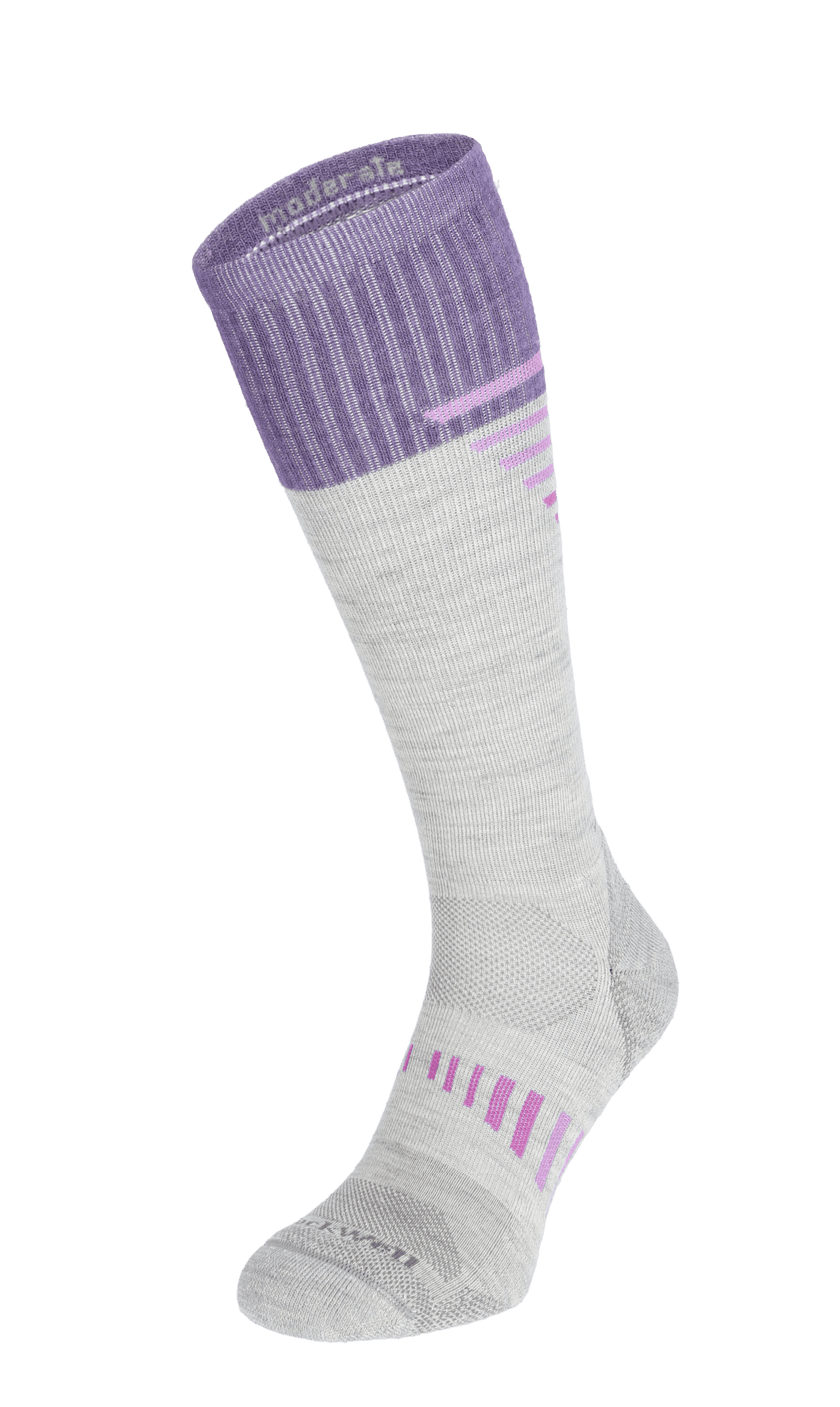 Ascend II Damen Wandersocken 15-20 mmHg Ash