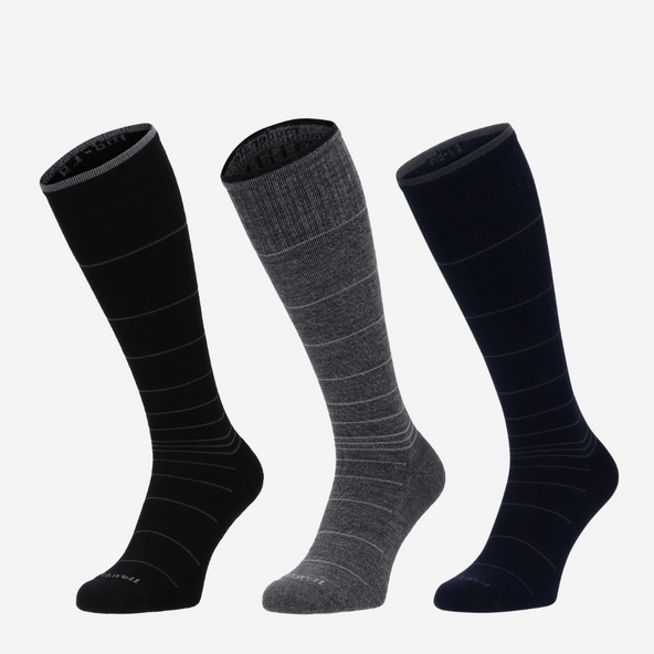 Circulator Herren Kompressionsstrümpfe 15-20 mmHg (3-pack) | Größe 44-47 Circulator Herren Kompressionsstrümpfe 15-20 mmHg (3-pack) | Größe 44-47