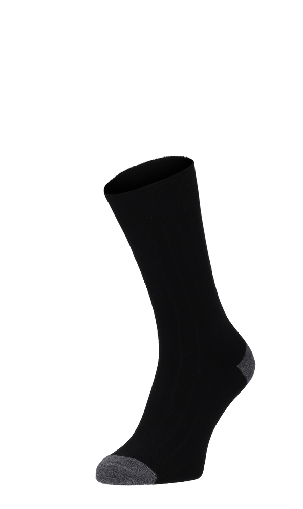 Chelsea Rib Herrensocken Black Chelsea Rib Herrensocken Black