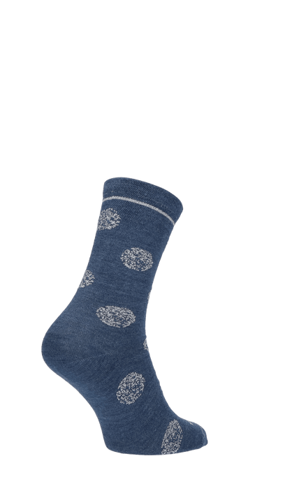 Sparkle Spray Damensocken Denim