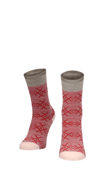Cabin Therapy Damensocken Red Rock