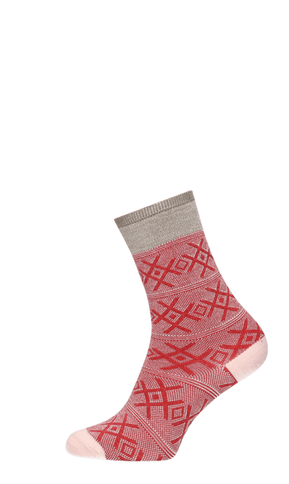 Cabin Therapy Damensocken Red Rock