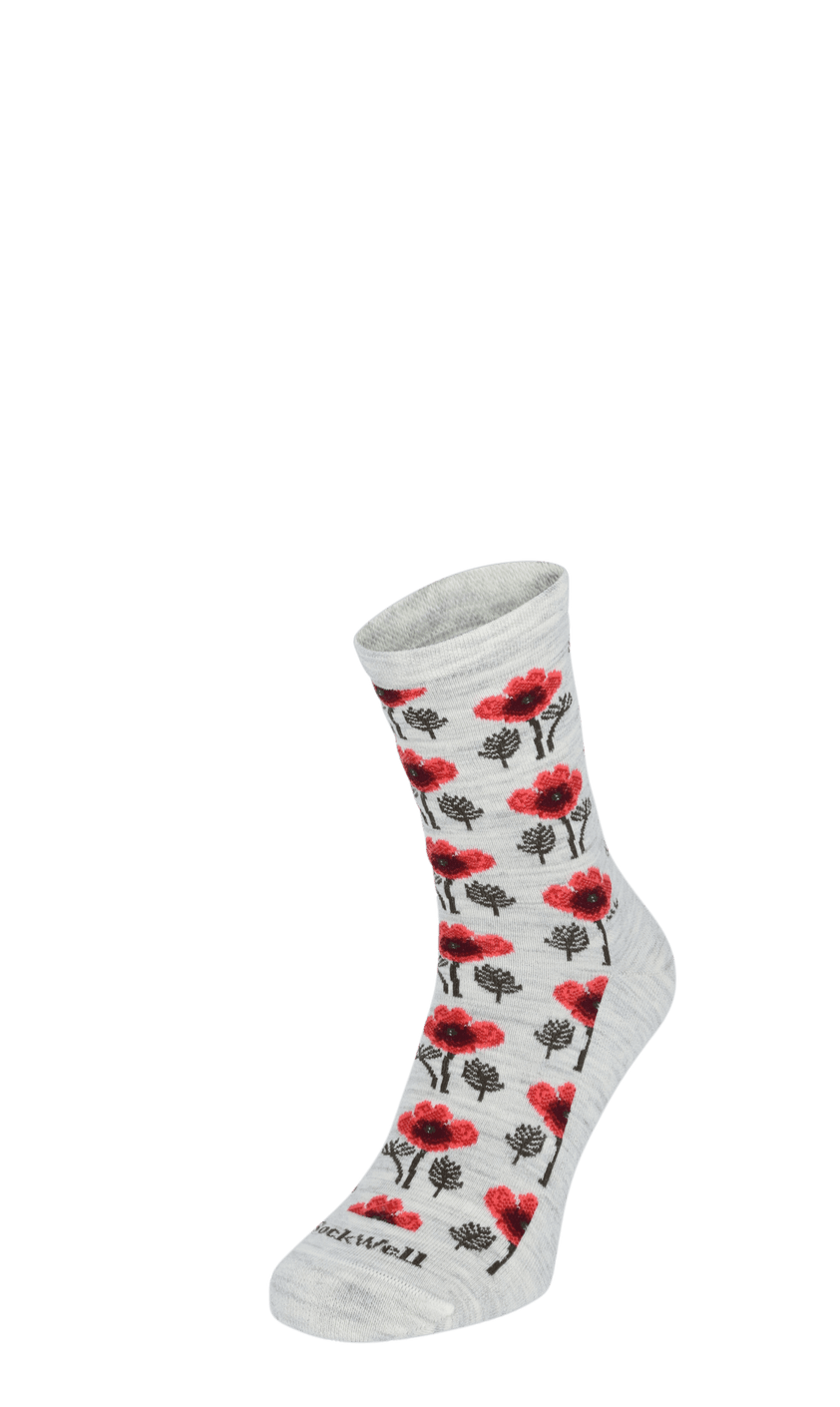 Poppy Damensocken Ash