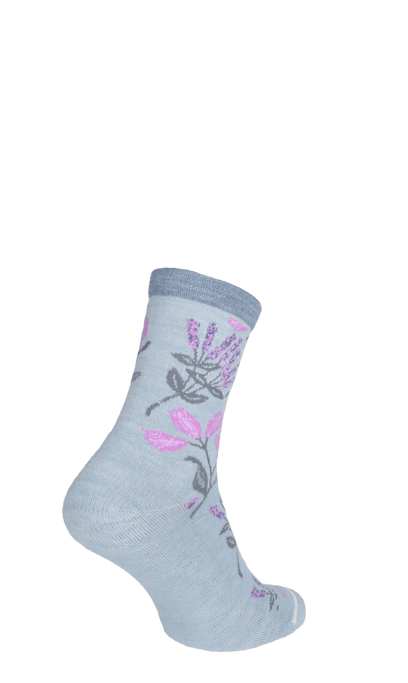 Pointillist Damensocken Chambray