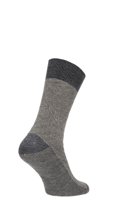 Fiber Optics Herrensocken Grey