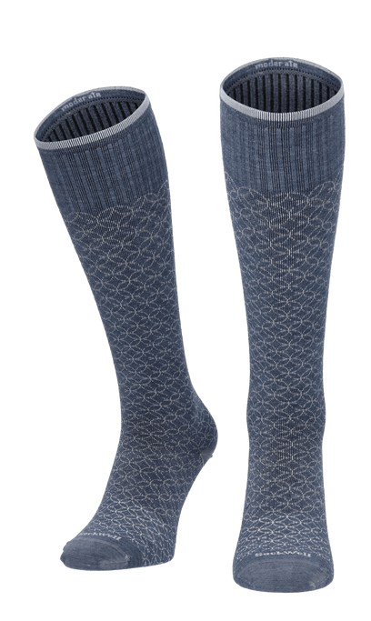 Featherweight Fancy Damen Kompressionsstrümpfe 15-20 mmHg Denim