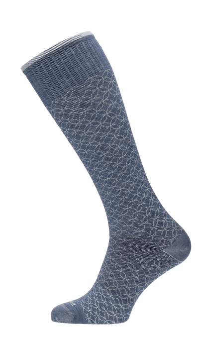 Featherweight Fancy Damen Kompressionsstrümpfe 15-20 mmHg Denim