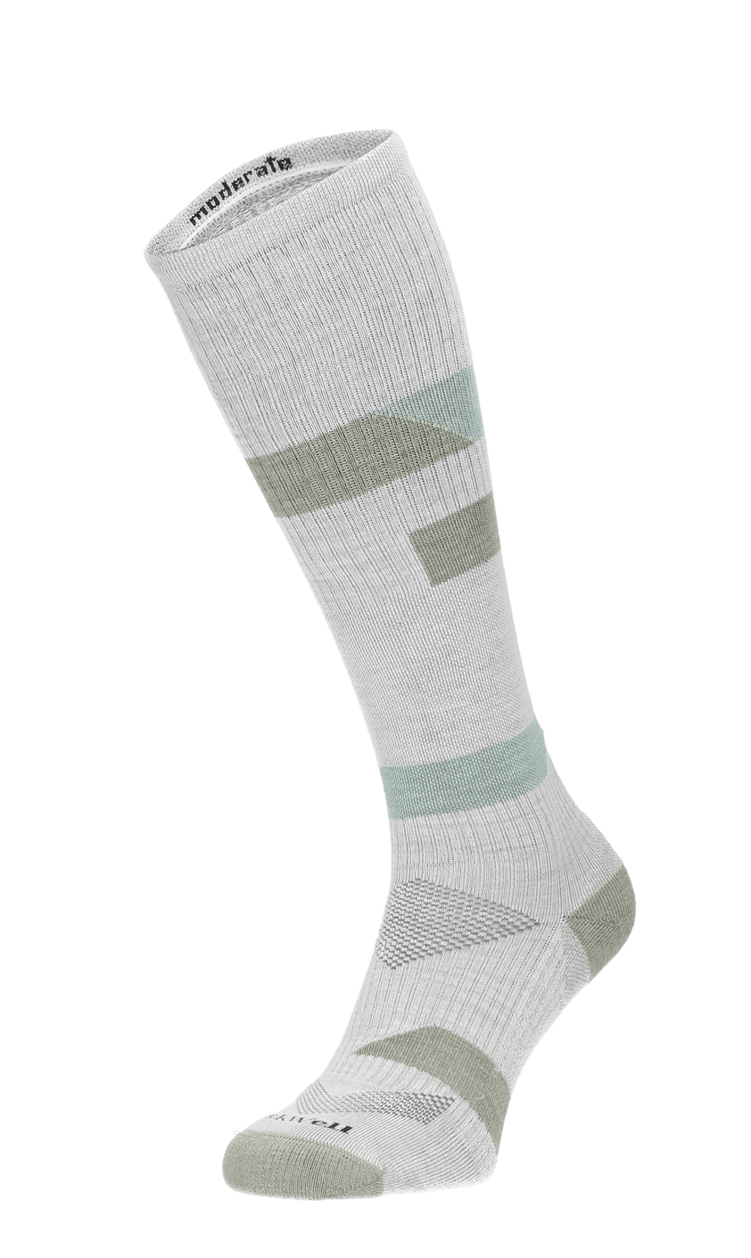 Traverse Damen Sportsocken 15-20 mmHg Natural