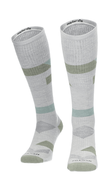 Traverse Damen Sportsocken 15-20 mmHg Natural