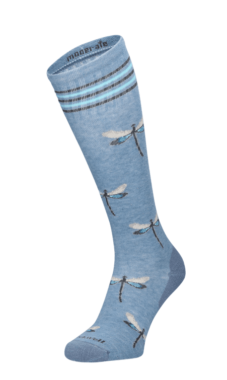 Dragonfly Damen Kompressionsstrümpfe 15-20 mmHg Bluestone Shimmer Dragonfly Damen Kompressionsstrümpfe 15-20 mmHg Bluestone Shimmer