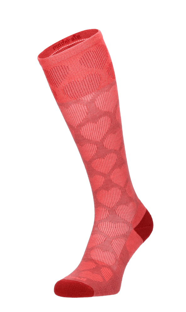 Heart Throb Damen Kompressionsstrümpfe 15-20 mmHg Red Rock Heart Throb Damen Kompressionsstrümpfe 15-20 mmHg Red Rock
