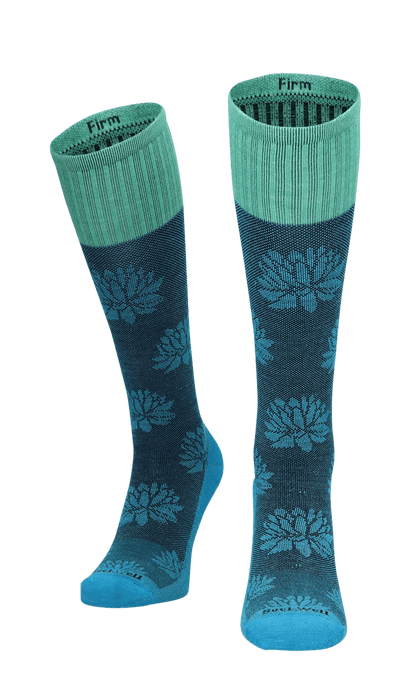 Lotus Lift Damen Kompressionsstrümpfe 20-30 mmHg Turquoise