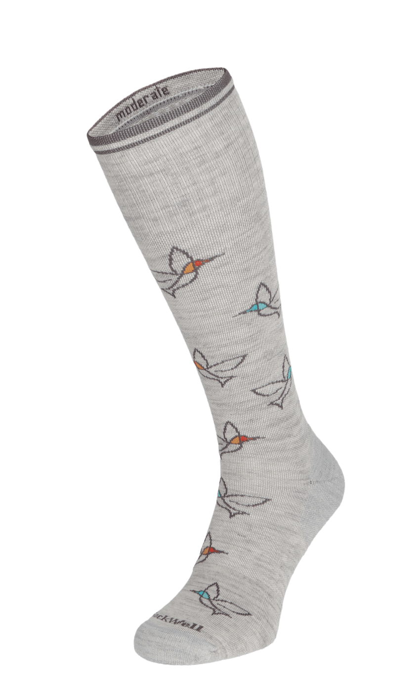 Free Fly Damen Kompressionsstrümpfe 15-20 mmHg Ash