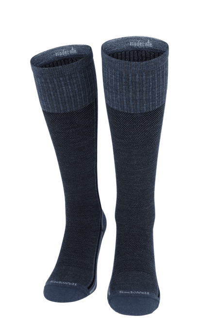 Retro Race Herren Kompressionsstrümpfe 15-20 mmHg Denim