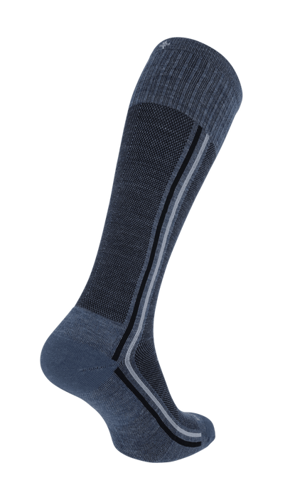 Retro Race Herren Kompressionsstrümpfe 15-20 mmHg Denim