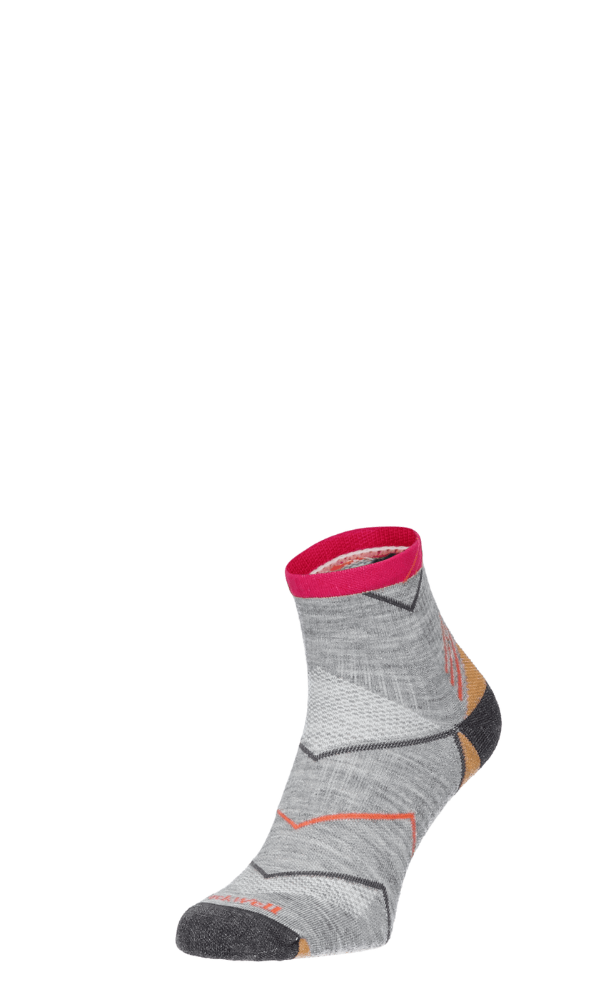 Incline Quarter Damen Sportsocken 15-20 mmHg Grey