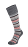 Sunset Stripe Herren Kompressionsstrümpfe 15-20 mmHg Charcoal