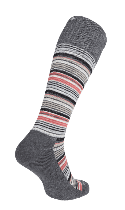 Sunset Stripe Herren Kompressionsstrümpfe 15-20 mmHg Charcoal