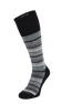 Sunset Stripe Herren Kompressionsstrümpfe 10-15 mmHg Black