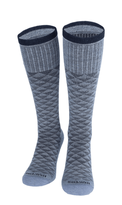 Dapper Herren Kompressionsstrümpfe 20-30 mmHg Bluestone