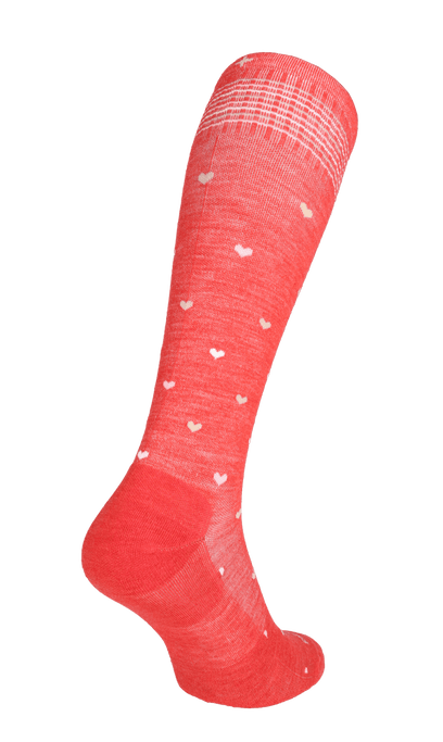 Full Heart Damen Kompressionsstrümpfe 15-20 mmHg Poppy