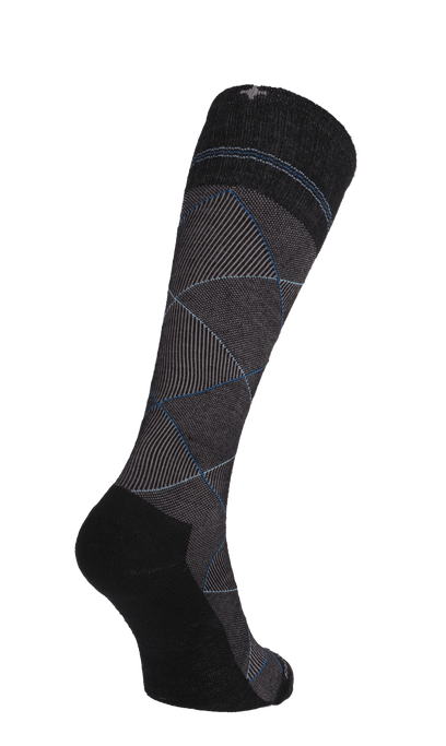 Scottie Herren Kompressionsstrümpfe 20-30 mmHg Black