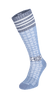 Boost Damen Sportsocken 20-30 mmHg Bluestone