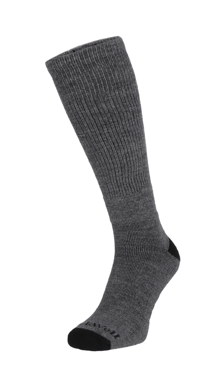 Work Herren Kompressionsstrümpfe 15-20 mmHg Charcoal