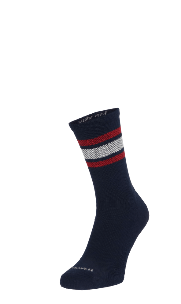 Plantar Ease Retro Herren Socken 20-30 mmHg Navy Plantar Ease Retro Herren Socken 20-30 mmHg Navy