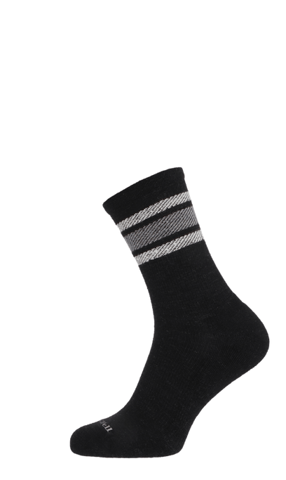 Plantar Ease Retro Herren Socken 20-30 mmHg Black