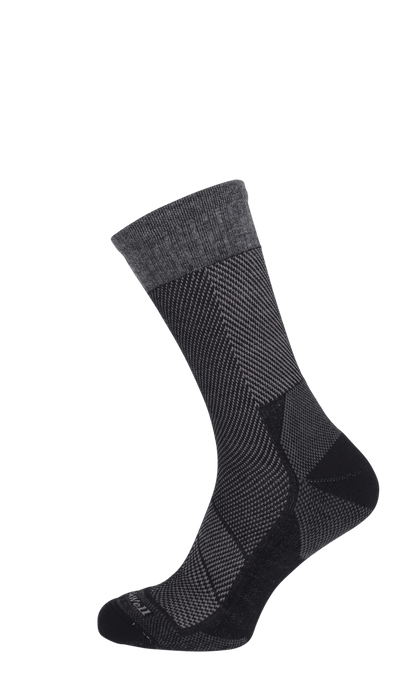 Elevate Crew Herren Sportsocken 15-20 mmHg Black