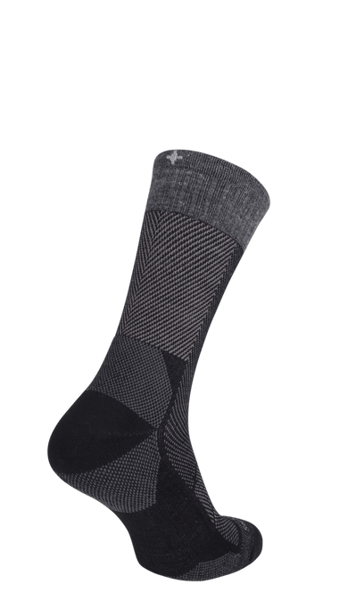 Elevate Crew Herren Sportsocken 15-20 mmHg Black