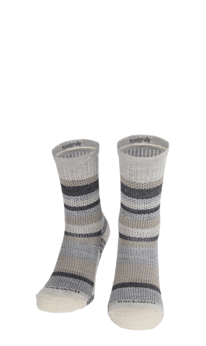 Journey Crew Damen Wandersocken 15-20 mmHg Putty