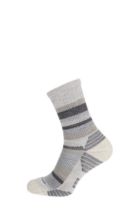 Journey Crew Damen Wandersocken 15-20 mmHg Putty