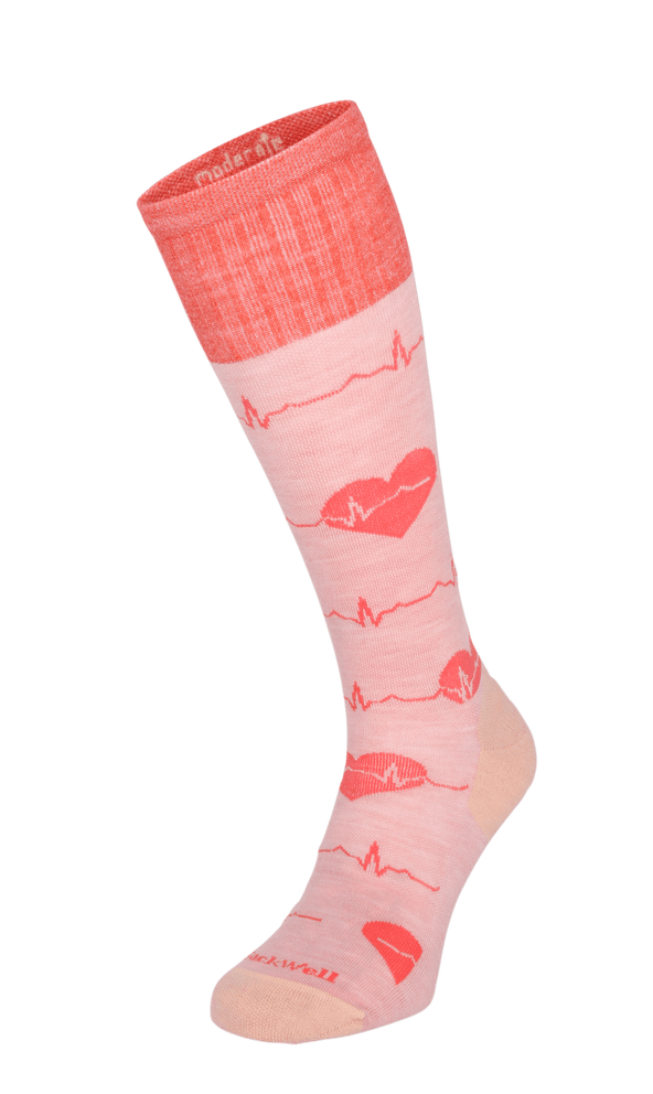 Heartbeat Damen Kompressionsstrümpfe 15-20 mmHg Peach Heartbeat Damen Kompressionsstrümpfe 15-20 mmHg Peach