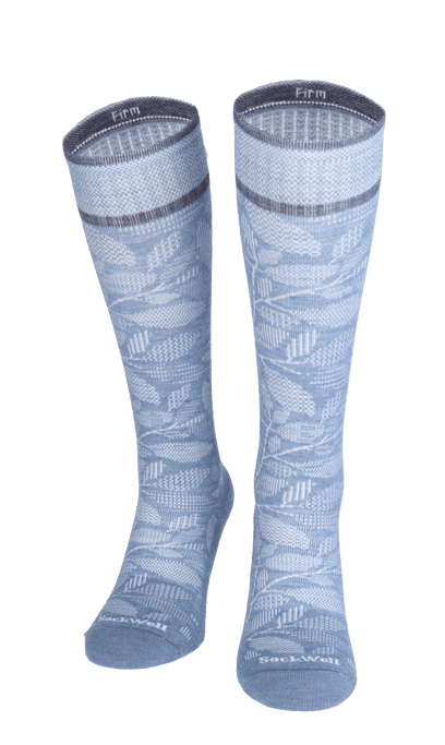 Fauna Damen Kompressionsstrümpfe 20-30 mmHg Bluestone