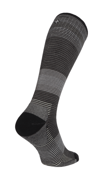 Cadence Damen Sportsocken 15-20 mmHg Black