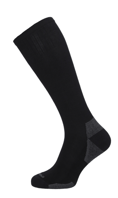 Cadence Damen Sportsocken 15-20 mmHg Black Solid
