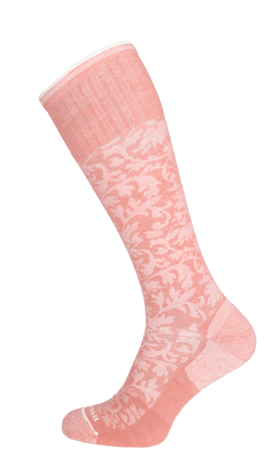 Damask Damen Kompressionsstrümpfe 15-20 mmHg Pink Clay