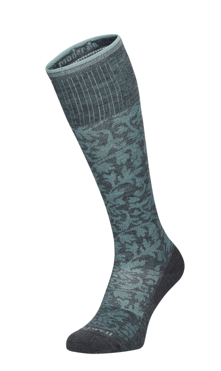 Damask Damen Kompressionsstrümpfe 15-20 mmHg Charcoal