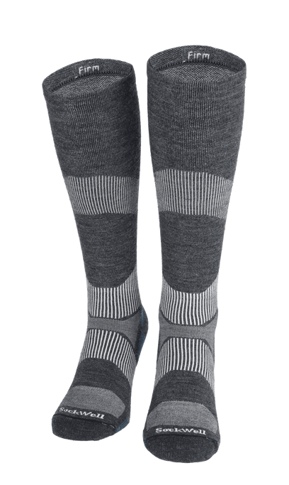 Stabilizer II OTC Herren Sportsocken 20-30 mmHg Charcoal