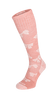 Bows Damen Kompressionsstrümpfe 15-20 mmHg Pink Clay
