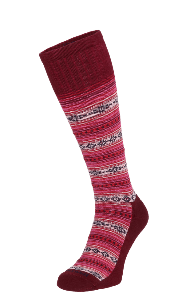 Southwest Stripe Damen Kompressionsstrümpfe 20-30 mmHg Cranberry Southwest Stripe Damen Kompressionsstrümpfe 20-30 mmHg Cranberry