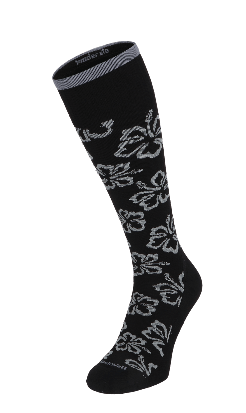 Featherweight Florista Damen Kompressionsstrümpfe 15-20 mmHg Black
